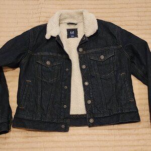 Gap Boys Denim Coat Large 10/11